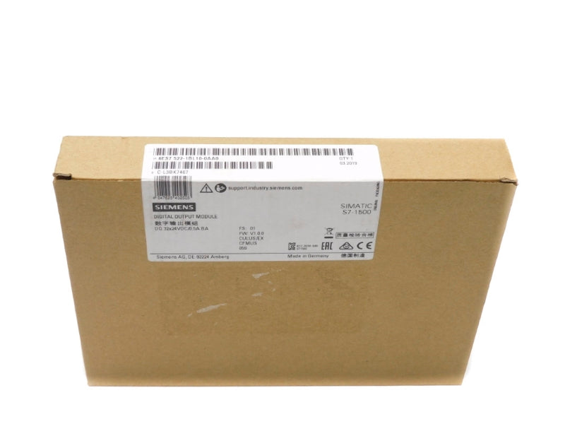 SIEMENS 6ES7522-1BL10-0AA0 24VAC 0.5A NSFS