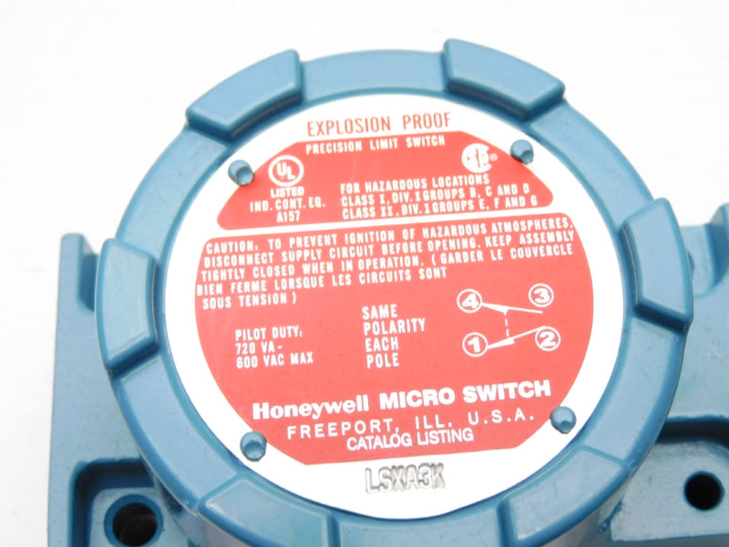 MICRO SWITCH LSXA3K 600VAC NSMP