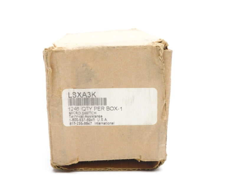 MICRO SWITCH LSXA3K 600VAC NSMP