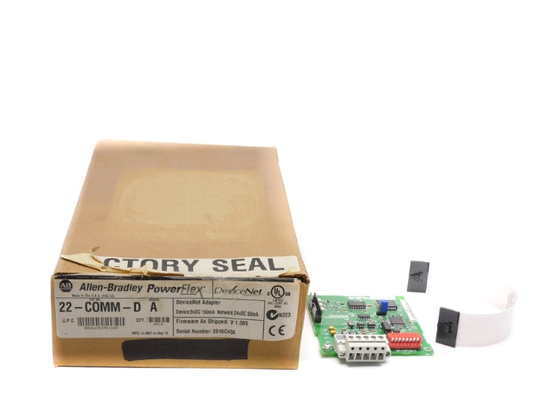 ALLEN BRADLEY 22-COMM-D SER. A 24VDC F/W V1.009 NSMP