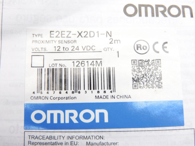 OMRON E2EZ-X2D1-N 12-24VDC 2M NSNP