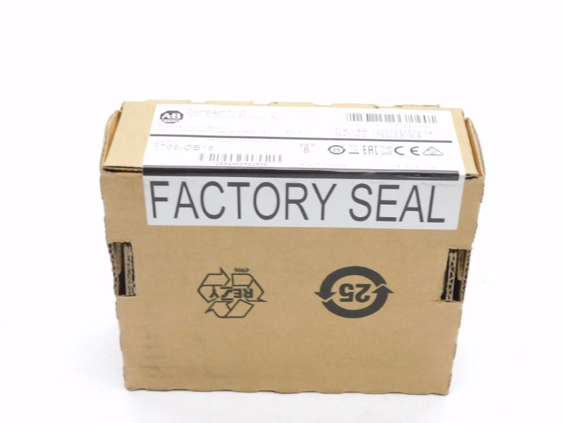 ALLEN BRADLEY 1769-OB16 SER. B F/W 3.1 DATE: 2019 NSFS