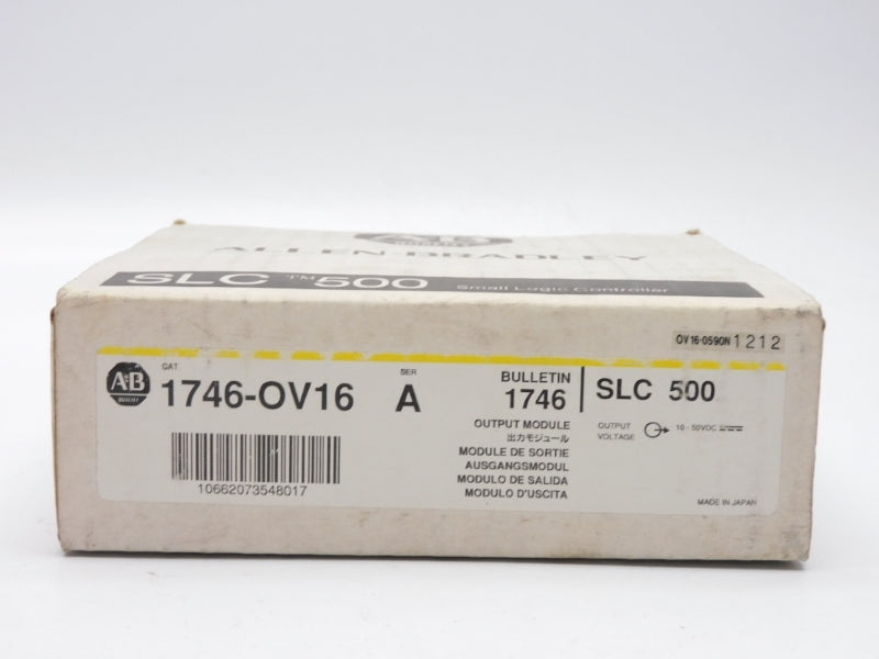 ALLEN BRADLEY 1746-OV16 SER. A NSMP