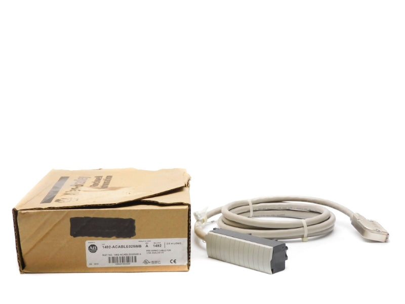 ALLEN BRADLEY 1492-ACABLE025WB SER. A (BR/WH) NSMP