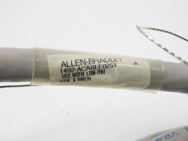 ALLEN BRADLEY 1492-ACABLE025Y SER. A (BR/WH) NSMP