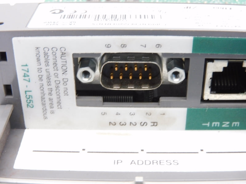 ALLEN BRADLEY 1747-L552 SER. B 24VDC 1A F/W 8 UNMP