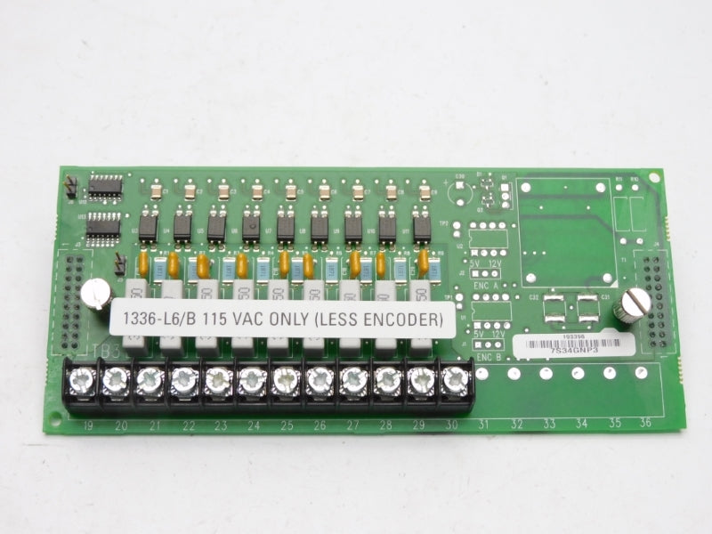 ALLEN BRADLEY 1336-L6 SER. B 115VAC REV. 04 (BR/WH) NSMP
