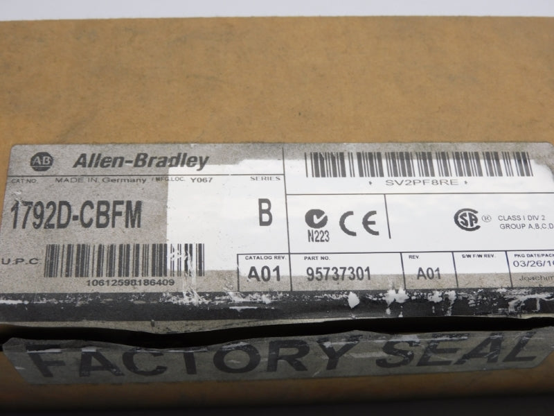 ALLEN BRADLEY 1792D-CBFM SER. B 30VDC 4A NSMP