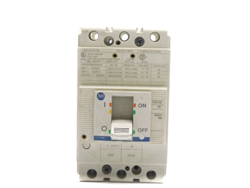 ALLEN BRADLEY 140G-G2C3-C30 600V 30A UNMP