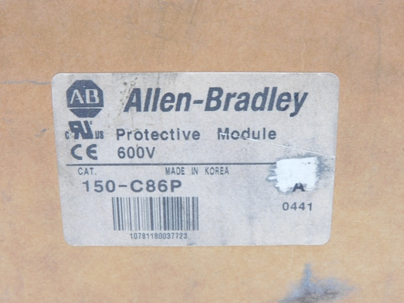 ALLEN BRADLEY 150-C86P SER. A 600V (BR/WH) NSMP