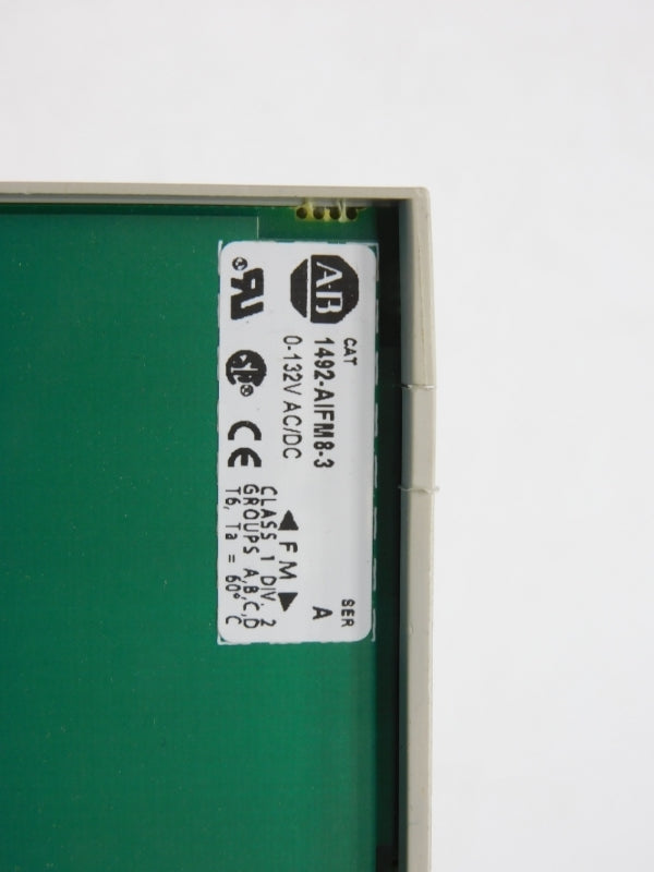 ALLEN BRADLEY 1492-AIFM8-3 SER. A 132VAC/DC NUPI