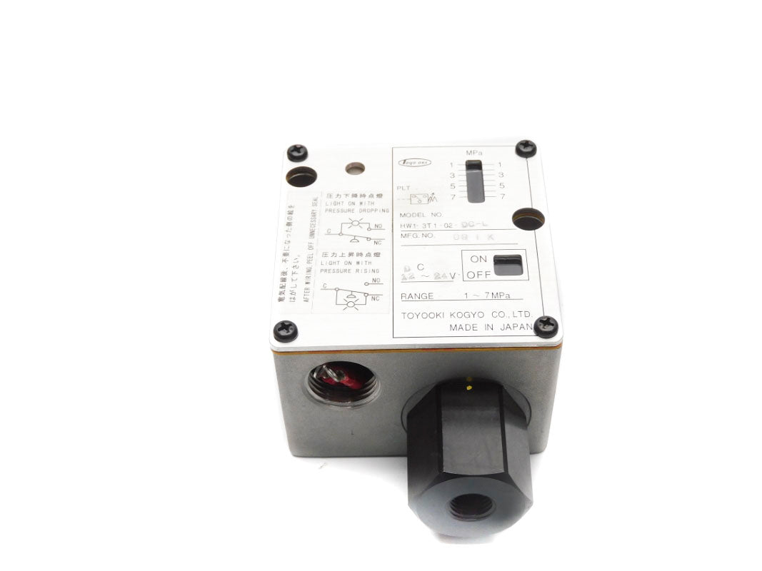 TOYOOKI KOGYO HW1-3T1-02-DC-L 12-24VDC NSNP