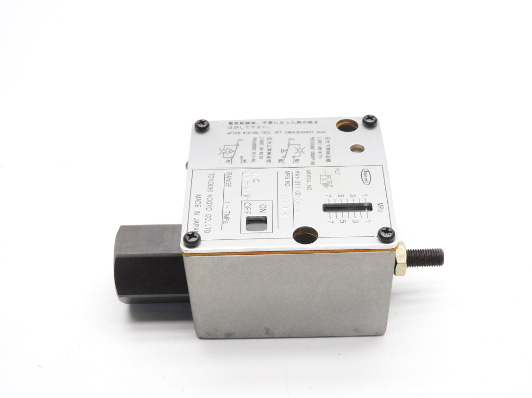 TOYOOKI KOGYO HW1-3T1-02-DC-L 12-24VDC NSNP