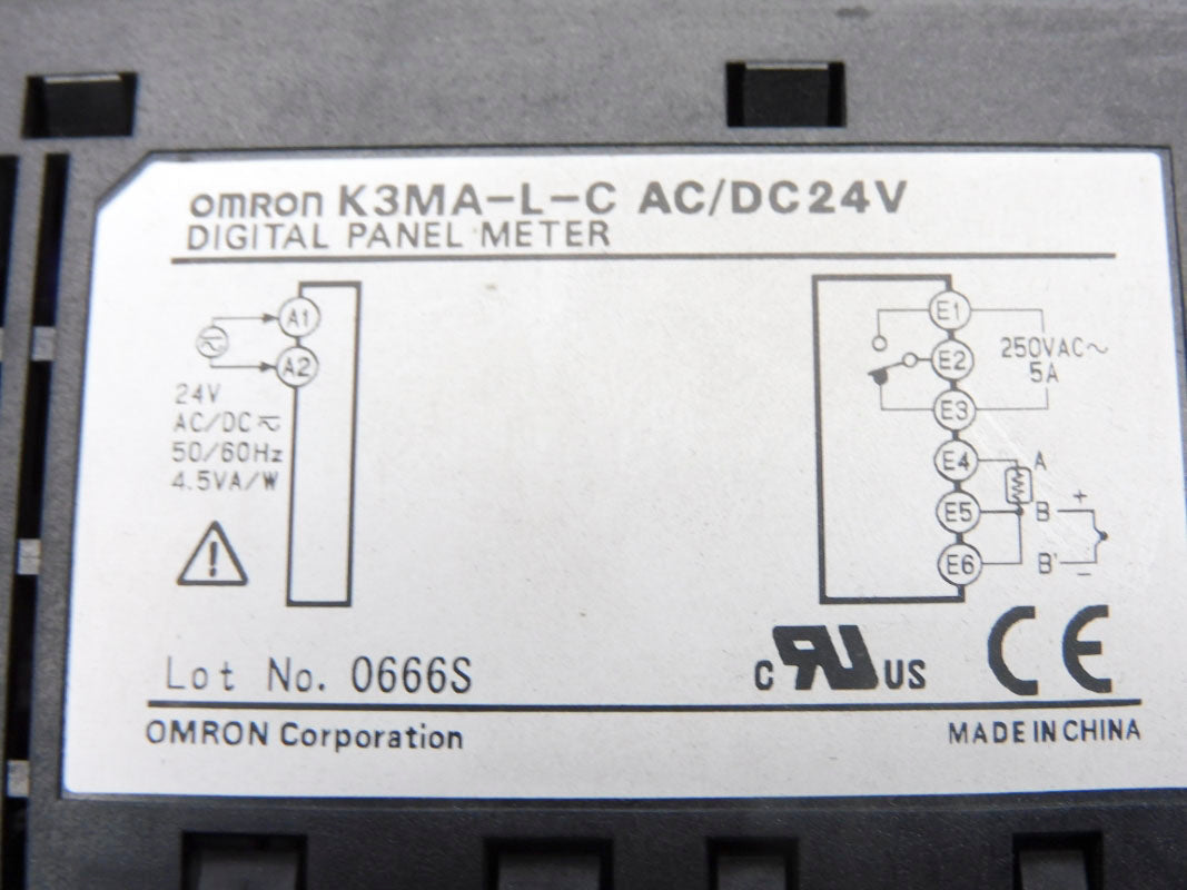OMRON K3MA-L-C 24VAC/DC 5A NSNP