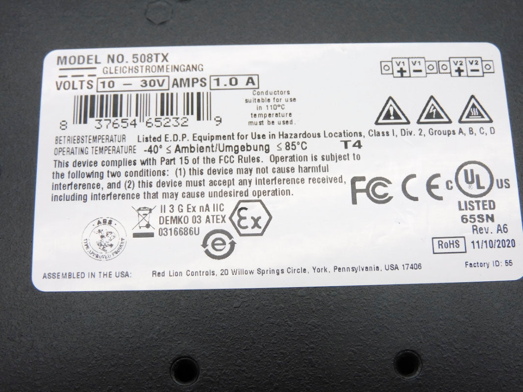 N TRON 508TX 10-30VDC 1.0A NSNP