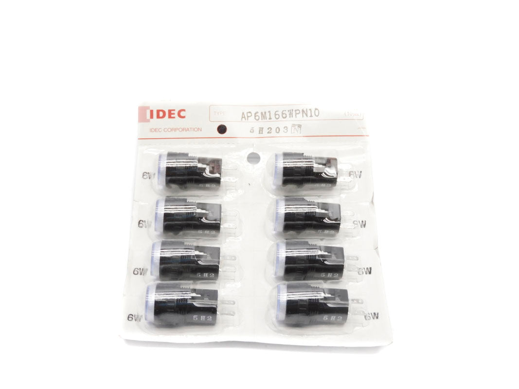 IDEC AP6M166WPN10 (PKG OF 10) NSMP