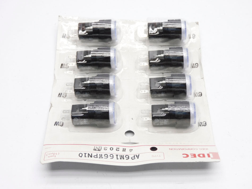 IDEC AP6M166WPN10 (PKG OF 10) NSMP