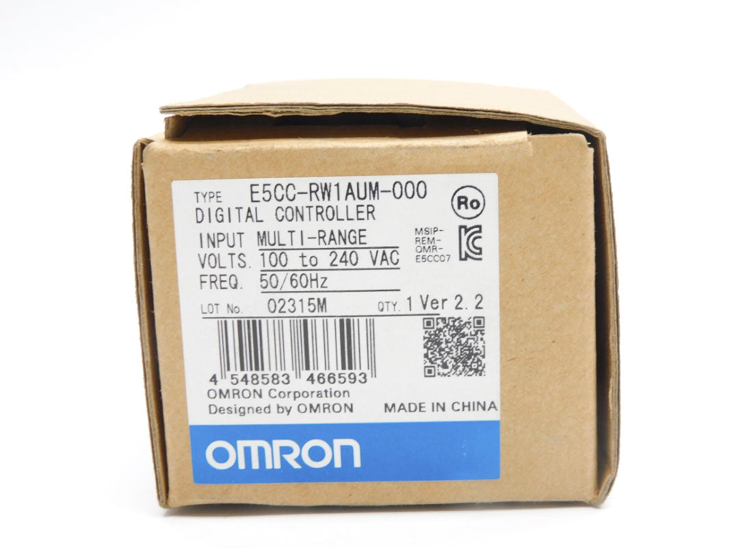 OMRON E5CC-RW1AUM-000 100-240VAC 3A NSMP