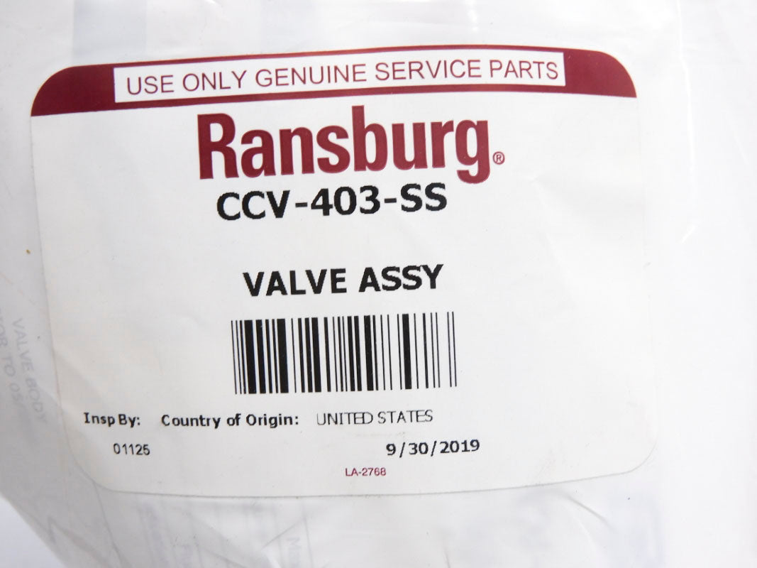 RANSBURG CCV-403-SS NSMP
