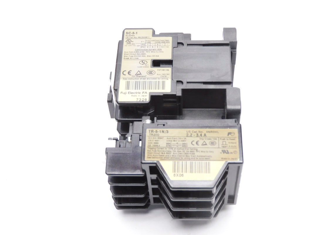FUJI ELECTRIC SW-5-1/3H SC20AAN-K11TPD 110-130V 2.2-3.4A NSMP