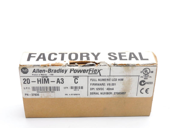 ALLEN BRADLEY 20-HIM-A3 SER. C F/W 6.001 12VDC NSMP