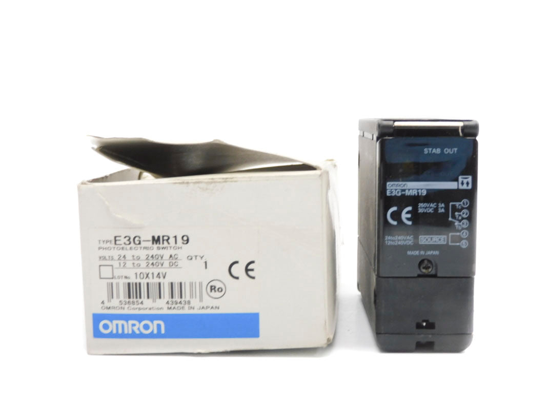 OMRON E3G-MR19 24-240V 3A NSMP