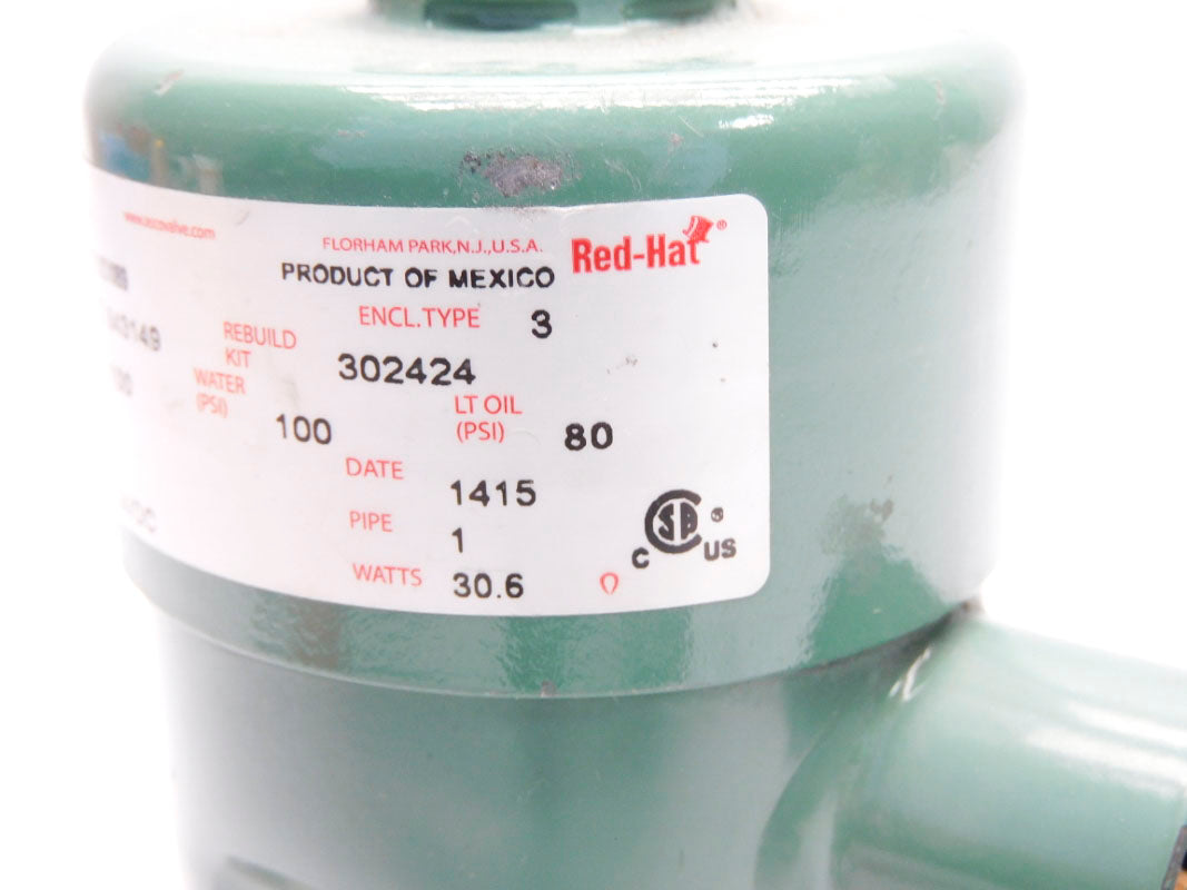 ASCO 8210D089 24VDC 100PSI NSNP