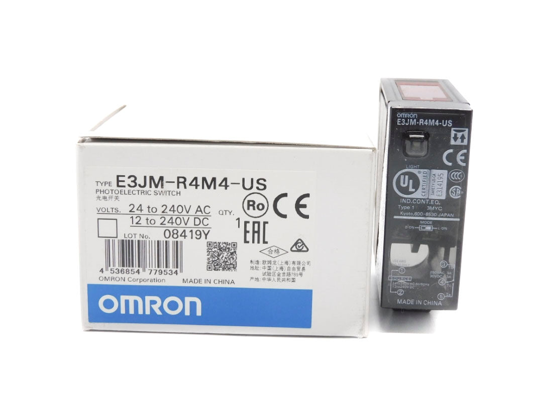OMRON KYOTO E3JM-R4M4-US 240V 3A NSMP
