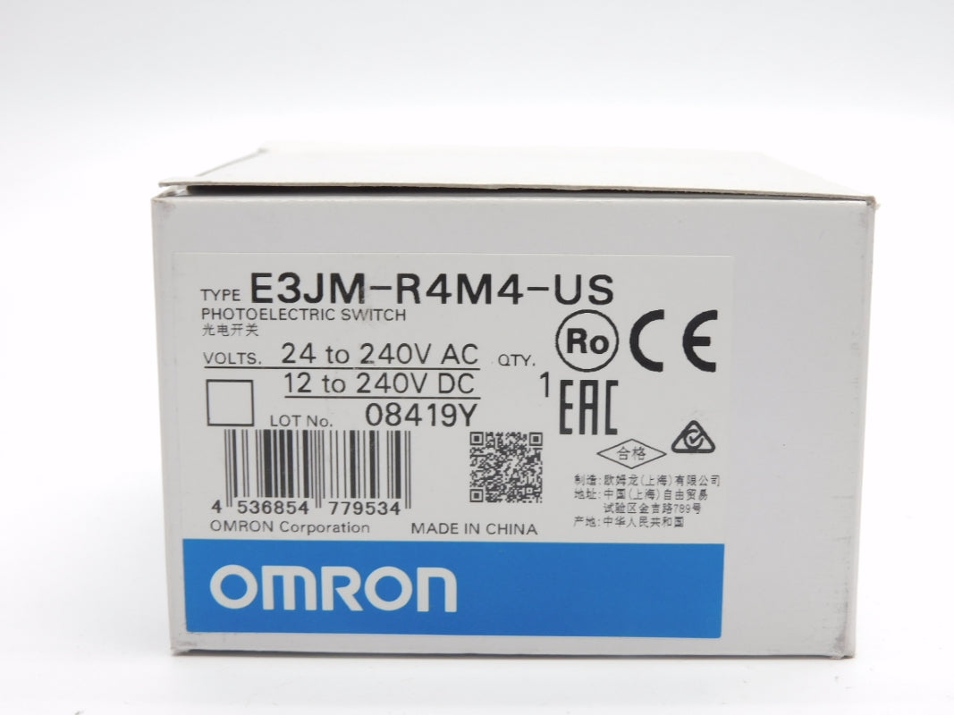 OMRON KYOTO E3JM-R4M4-US 240V 3A NSMP