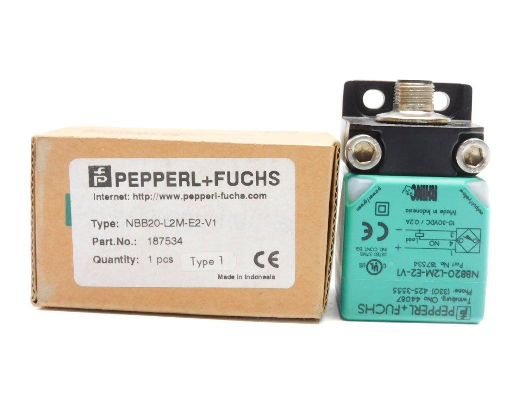PEPPERL+FUCHS RHINO NBB20-L2M-E2-V1 187534 10-30VDC 0.2A NSMP