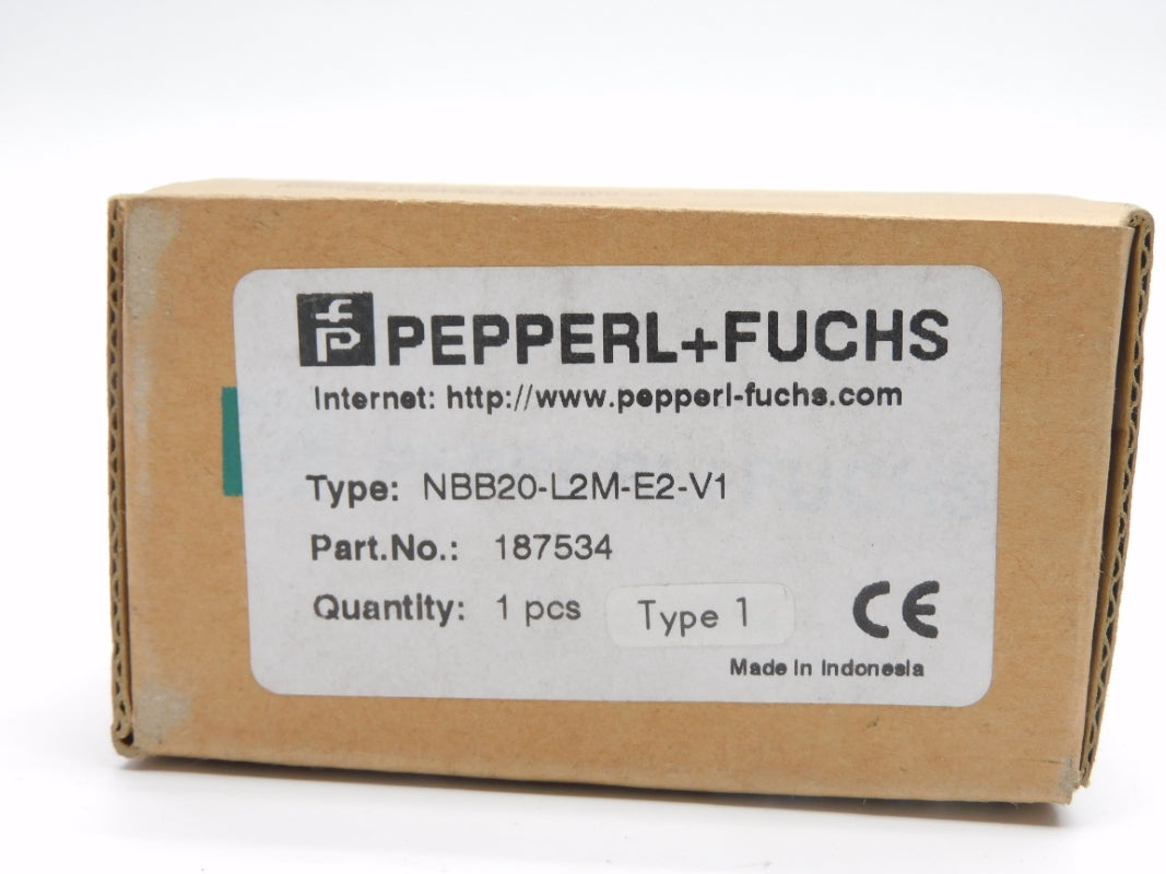 PEPPERL+FUCHS RHINO NBB20-L2M-E2-V1 187534 10-30VDC 0.2A NSMP