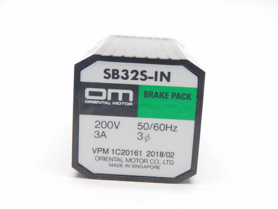 ORIENTAL MOTOR SB32S-IN 200V 3A NSMP