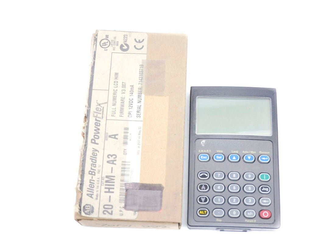 ALLEN BRADLEY 20-HIM-A3 SER. A F/W 3.007 12VDC NSMP