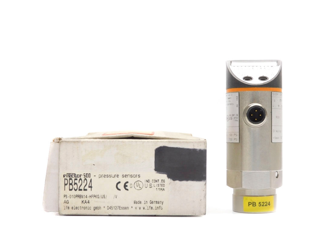 IFM EFECTOR PB-010PRBN14-HFPKG/US//V PB5224  18-30VDC 700PSI NSMP