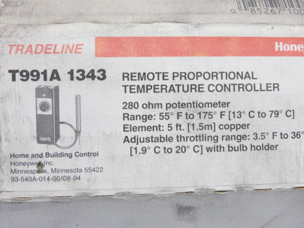 HONEYWELL T991A1343 175'F NSMP