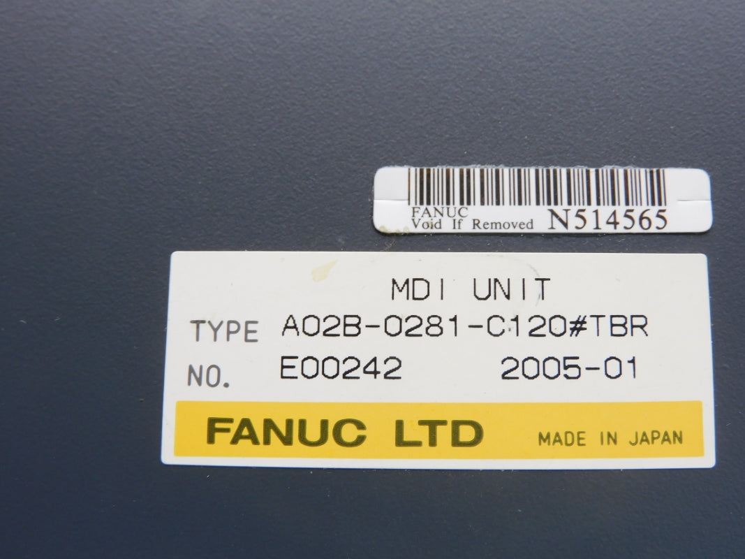 FANUC A02B-0281-C120#TBR NSNP