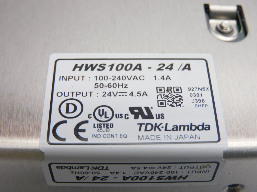 TDK-LAMBDA HWS100A-24/A 100-240VAC 4.5A NSNP