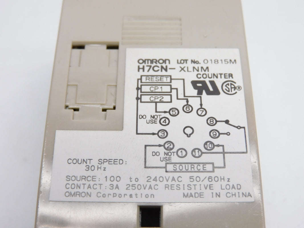 OMRON H7CN-XLNM 100-240VAC 3A NSNP