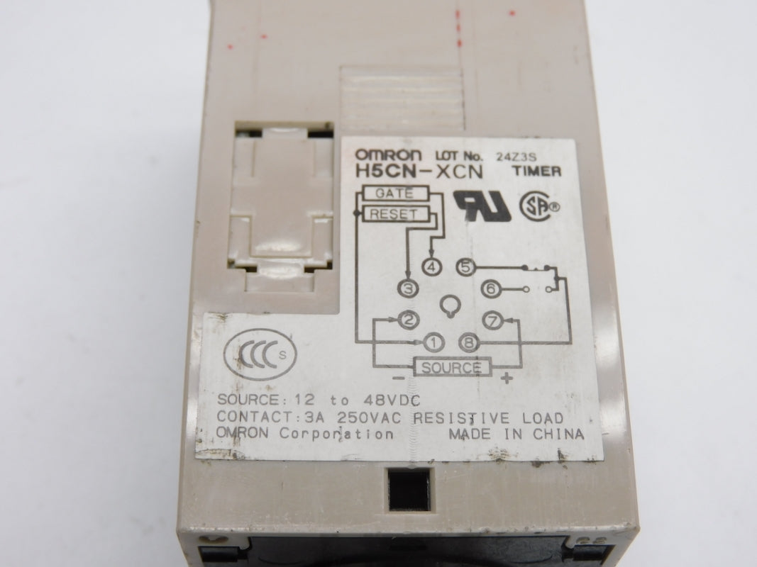 OMRON H5CN-XCN 12-48VDC 3A NSNP