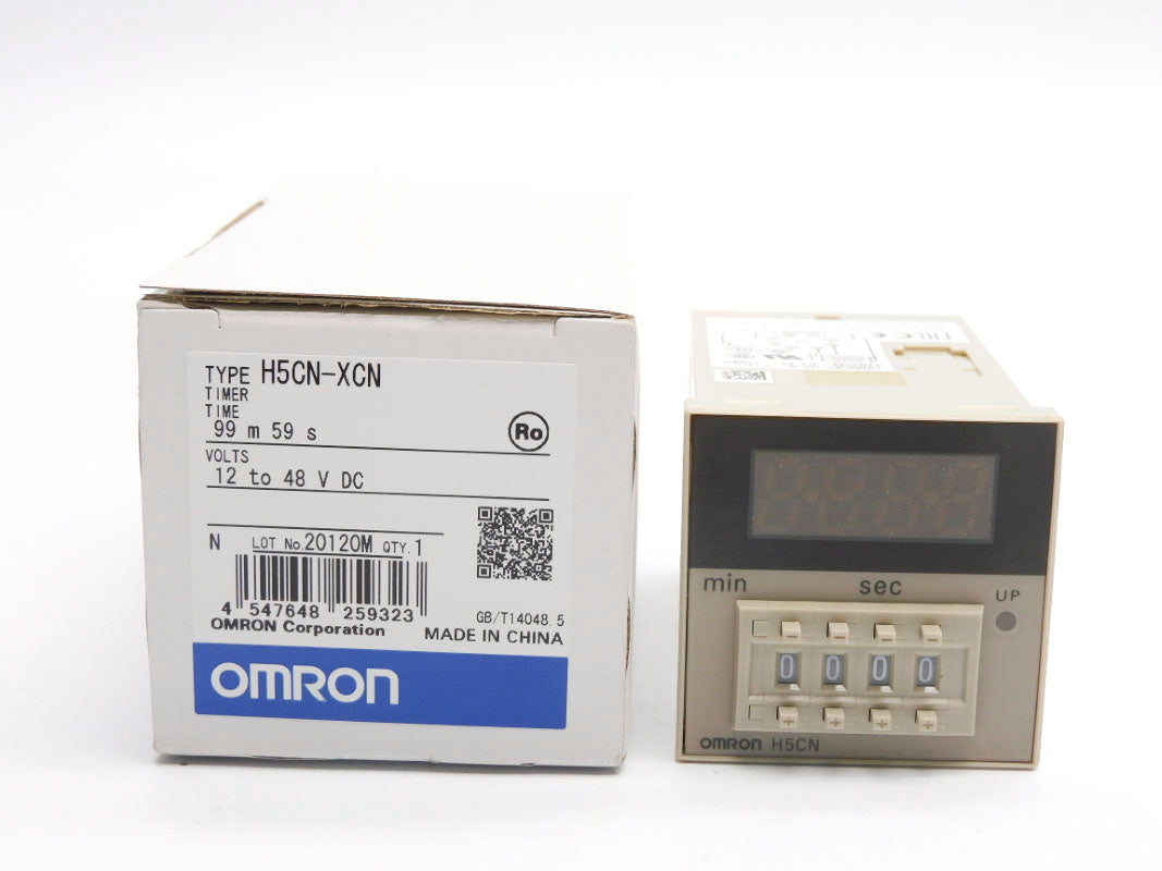 OMRON H5CN-XCN 12-48VDC 3A 99m 59s NSMP
