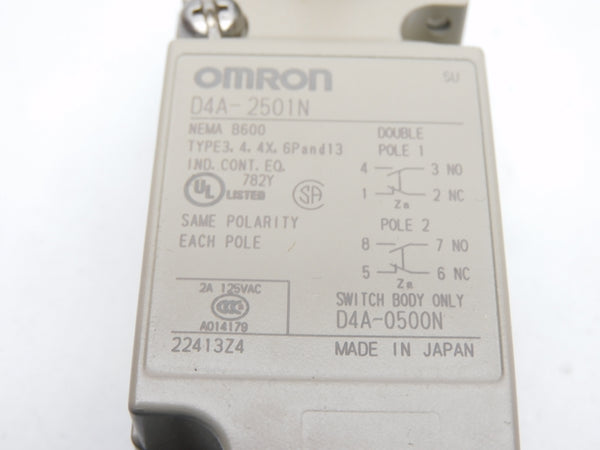 OMRON D4A-2501N 125VAC 2A NSMP