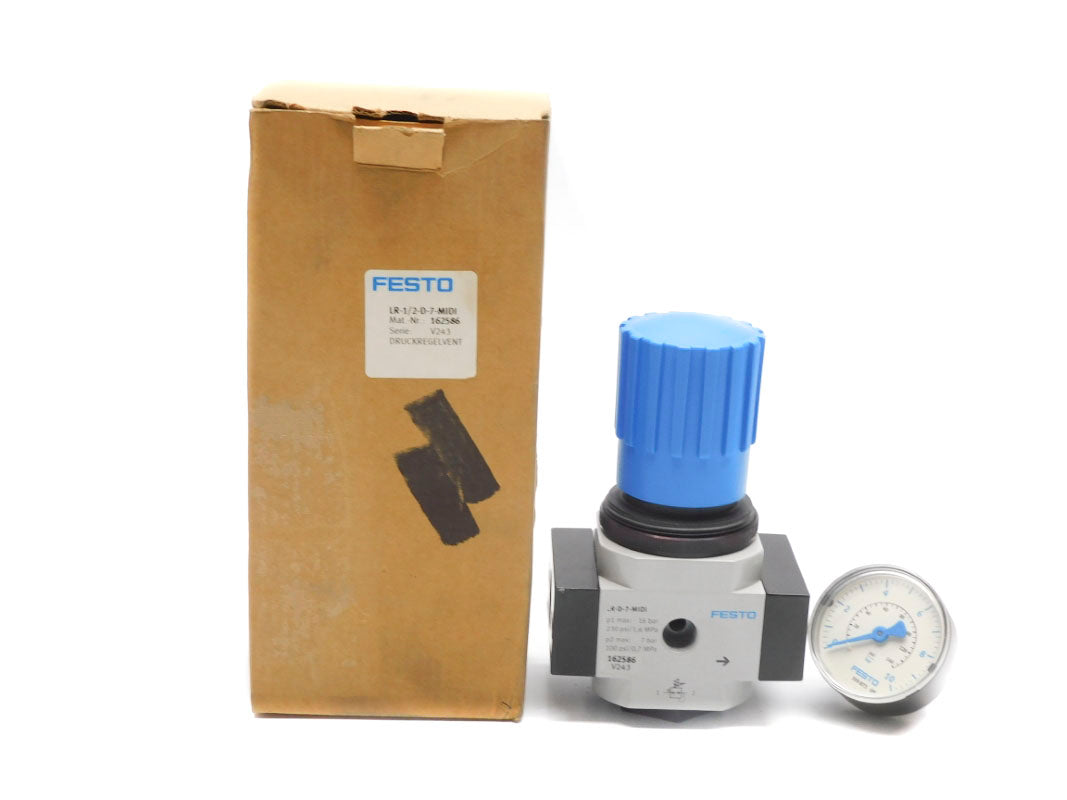FESTO LR-1/2-D-7-MIDI 162586 SER. V243 230PSI NSMP