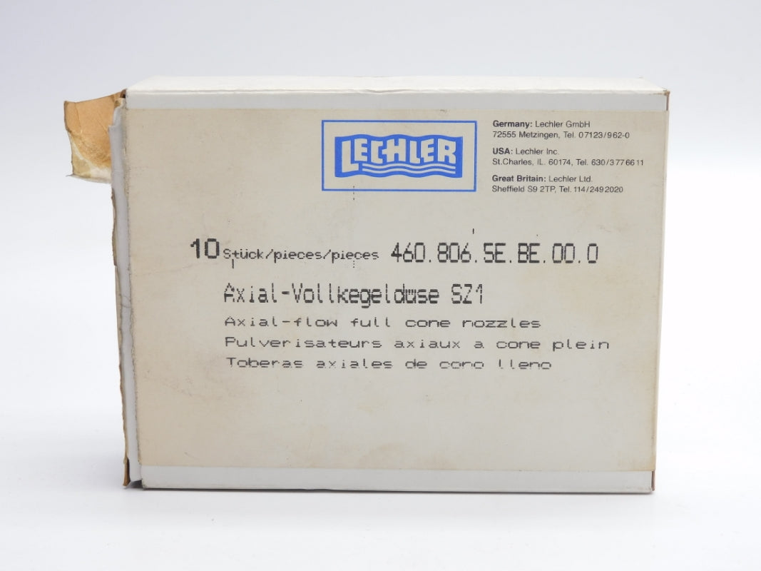LECHLER 460.806.5E.BE.00.0 (PKG OF 10) NSMP