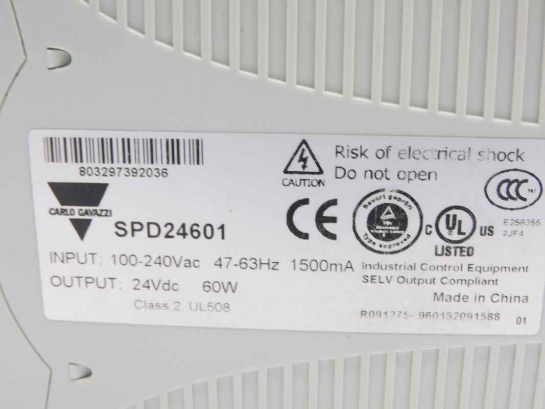 CARLO GAVAZZI SPD24601 100-240VAC 2.5A NSNP