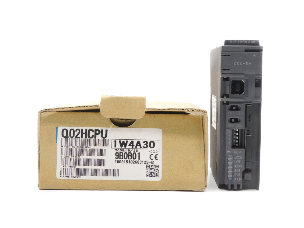 MITSUBISHI Q02HCPU 5VDC 0.64A (AS PICTURED)  NSMP