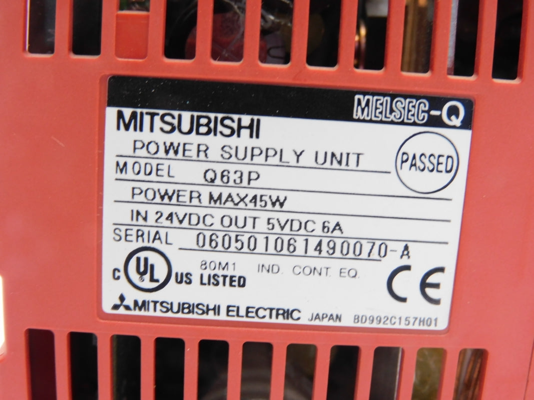 MITSUBISHI Q63P 24VDC 6A UNMP