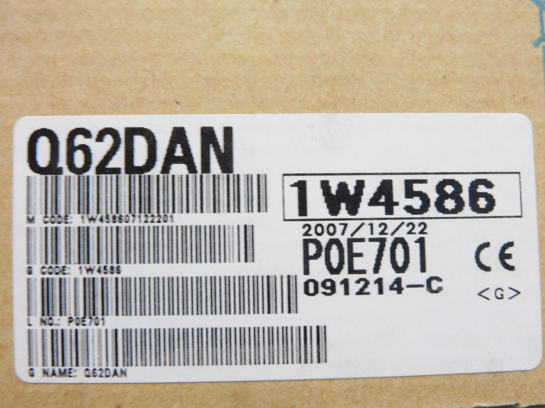 MITSUBISHI Q62DAN 10V NSMP