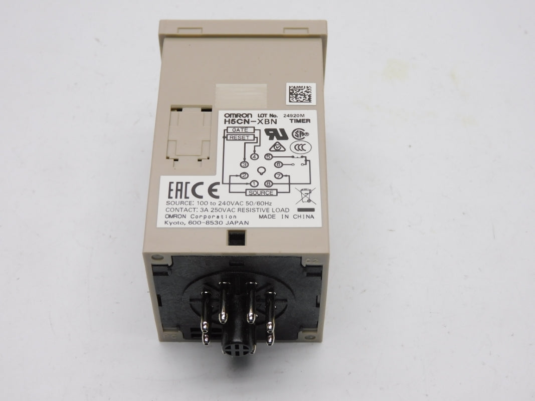 OMRON H5CN-XBN 100-240VAC 3A 999.9S NSMP