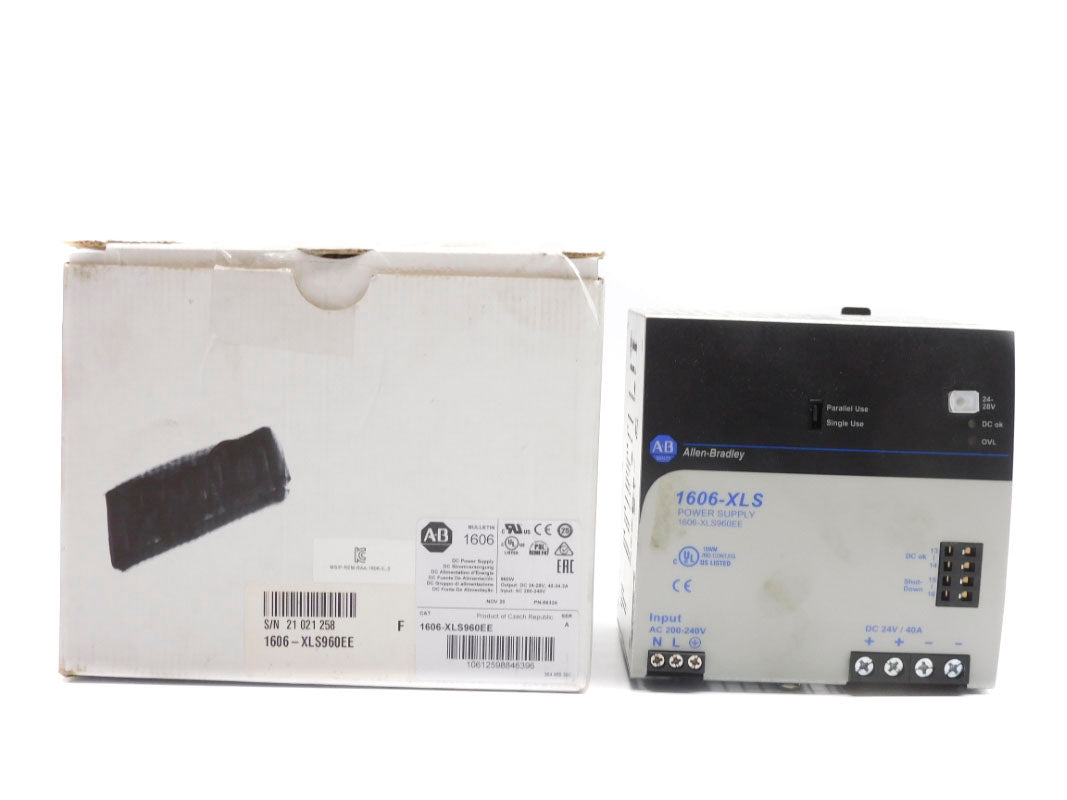 ALLEN BRADLEY 1606-XLS960EE SER. A 200-240VAC 40A (WH) NSMP
