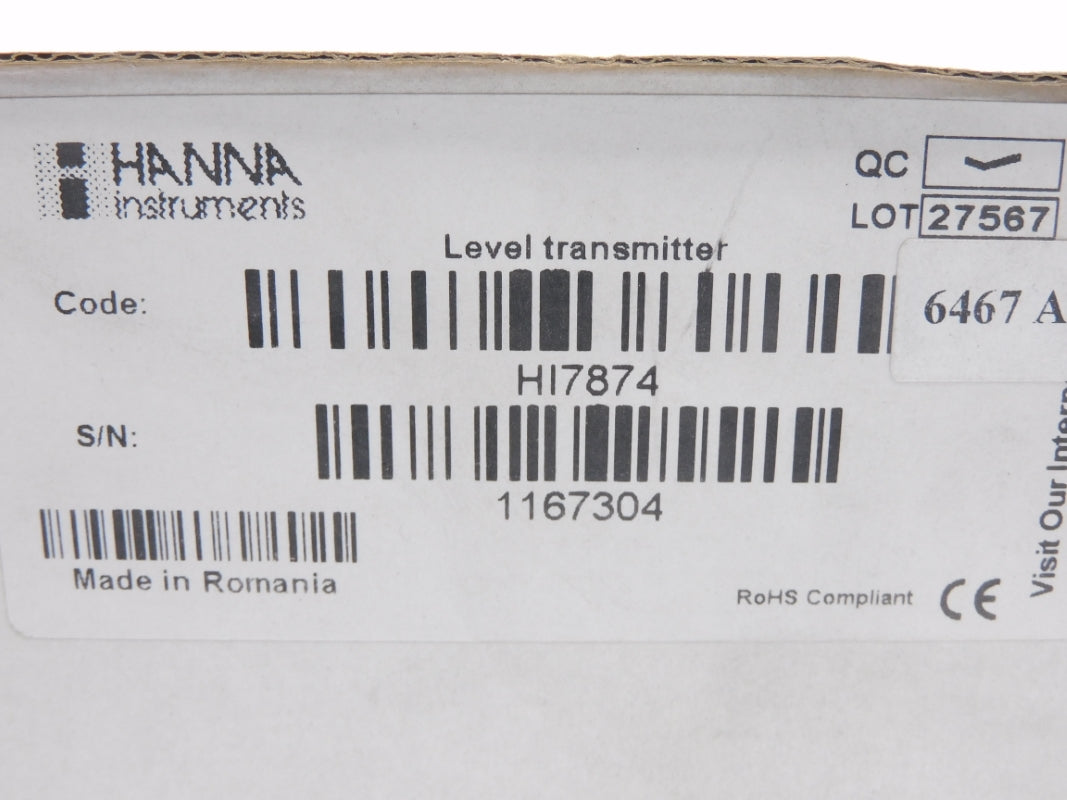 HANNA INSTRUMENTS HI7874 NSMP